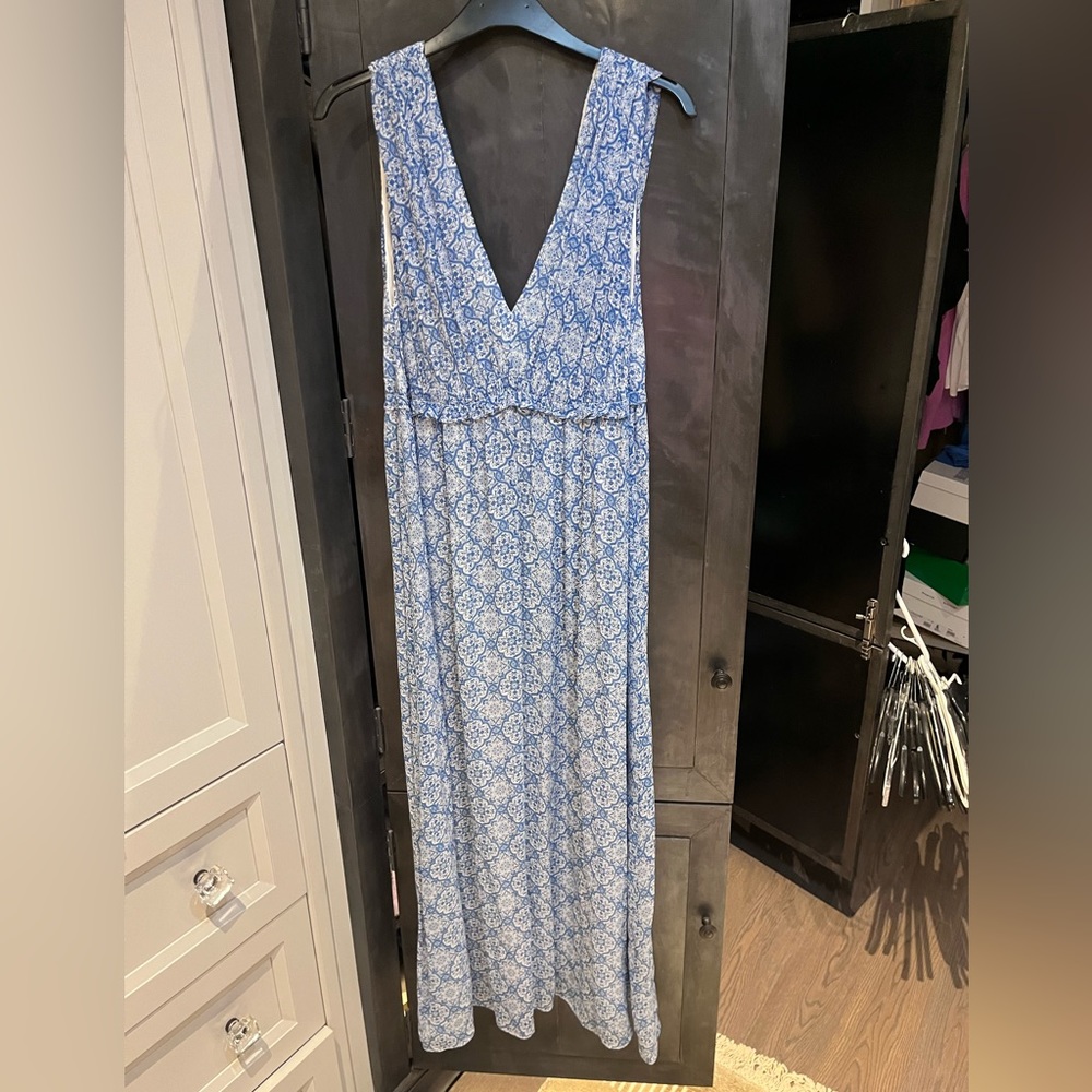 Nieves Lavi silk maxi dress